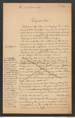 k.k. naturhistorisches Hofmuseum, Intendanzakten 1885-1896 (Hauer), Aktenzahl Z.670/1893, Seite 1